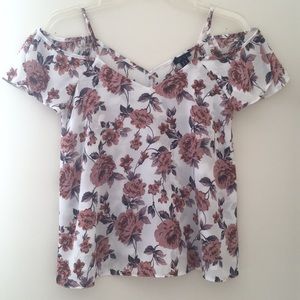 Floral Off Shoulder Top